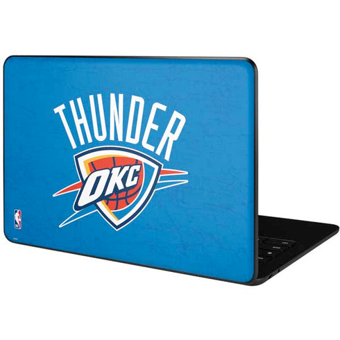 NBA OKC Thunder Distressed Google Pixelbook Go Skin